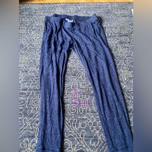 Blue maternity comfort pants